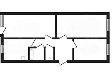 3-к квартира, 62 м², 1/5 эт.
